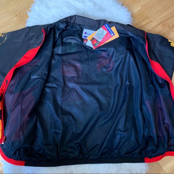 Vintage Champion Atlanta 1996 Canadian Olympic Team Jacket XL NWT - Picture 12 of 12